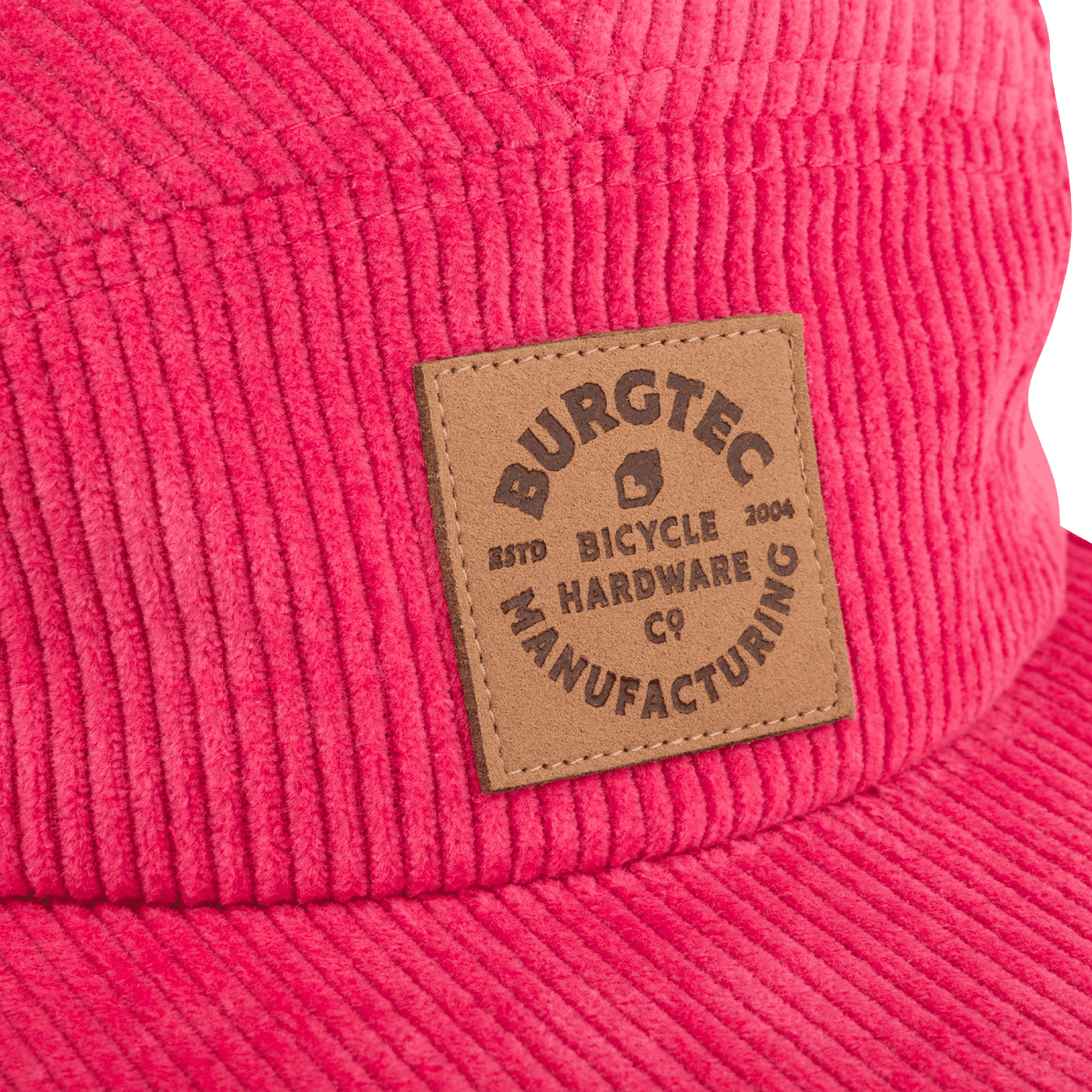 Casquette BURGTEC BANDIT CORDUROY FIVE PANEL Rose Toxic Barbie