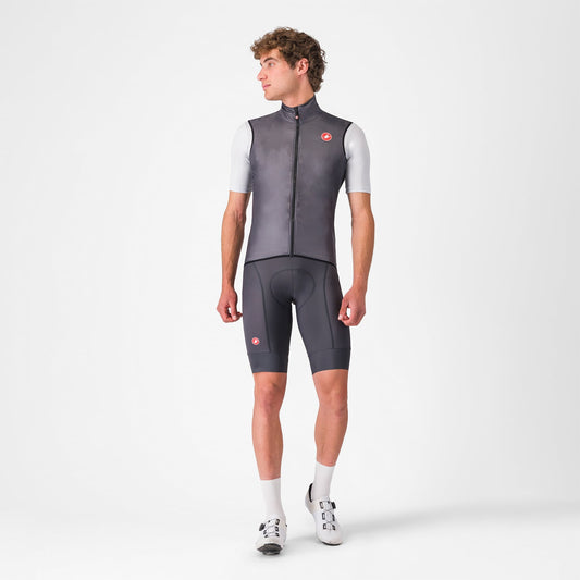 Gilet Sans Manches CASTELLI ARIA Gris Foncé