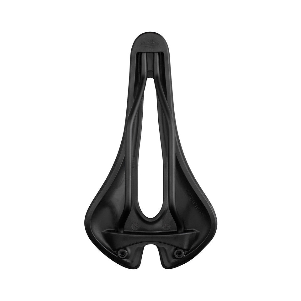 Selle SAN MARCO ASPIDE SHORT COMFORT OPEN-FIT DYNAMIC S3 Largeur 144mm Rails Manganèse