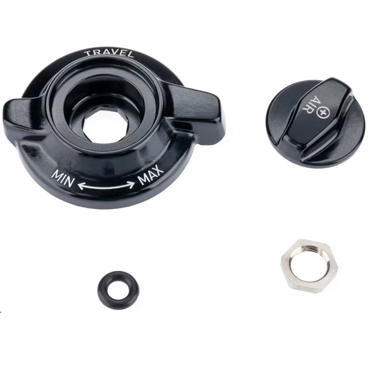 Bouton de Réglage Ressort DUAL POSITION AIR ROCKSHOX pour REVELATION/PIKE/LYRIK/YARI/ZEB A1+ #11.4018.120.000