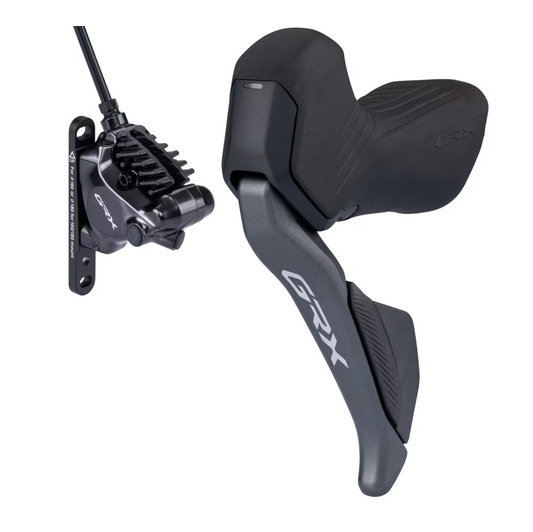 Levier Gauche et Étrier Avant SHIMANO GRX Di2 ST-RX825 + BR-RX820 Flat Mount 2x12V