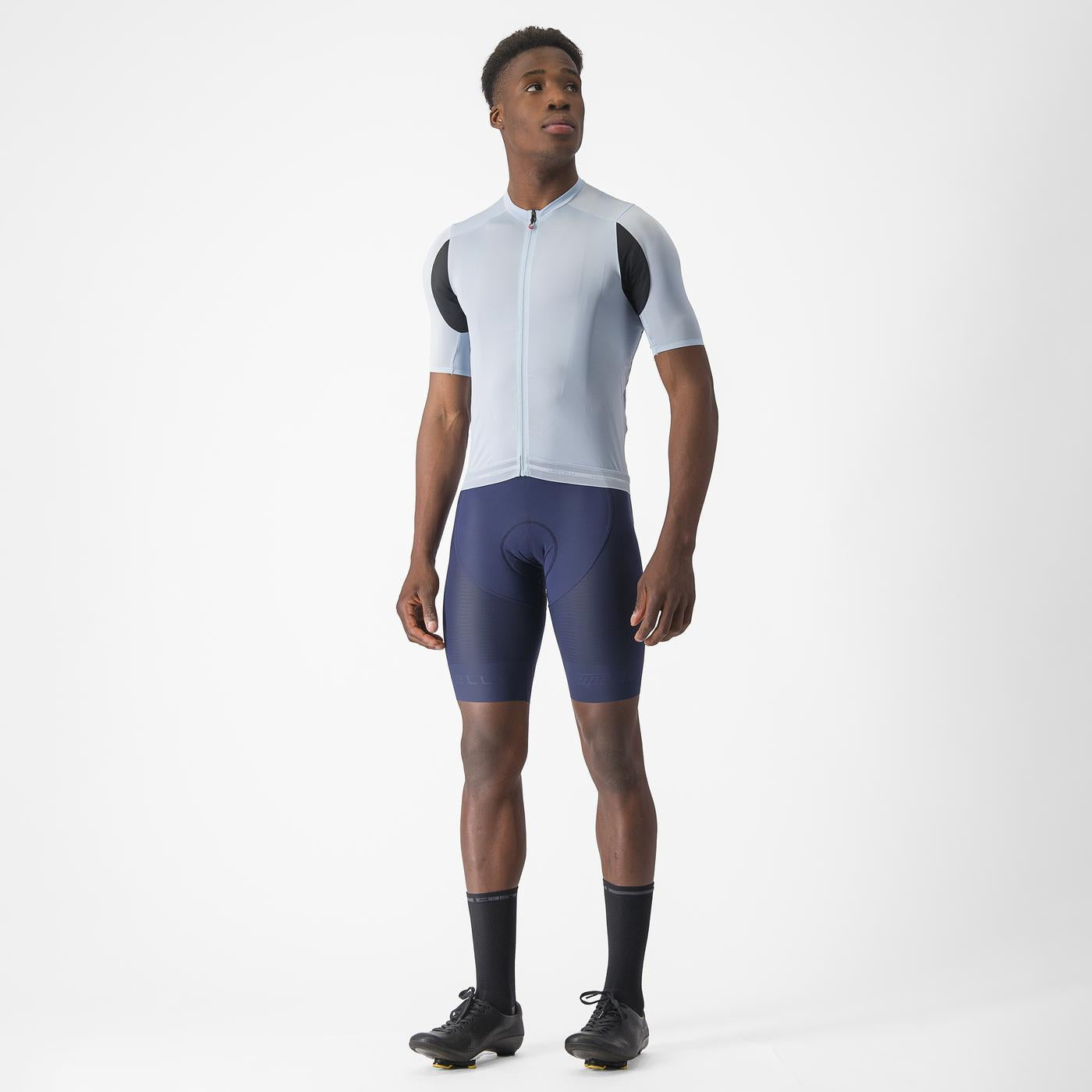 Maillot CASTELLI SUPERLEGGERA 3 Manches Courtes Bleu