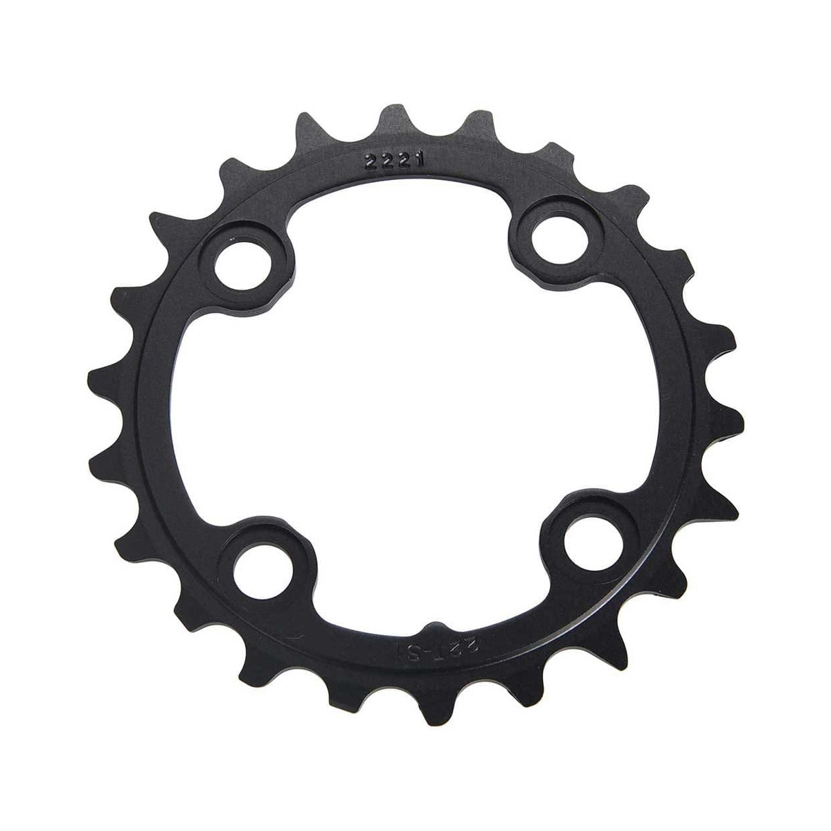Plateau Intérieur SRAM MTB 64BCD 10V 4 Trous 64mm — vue du plateau sur fond blanc