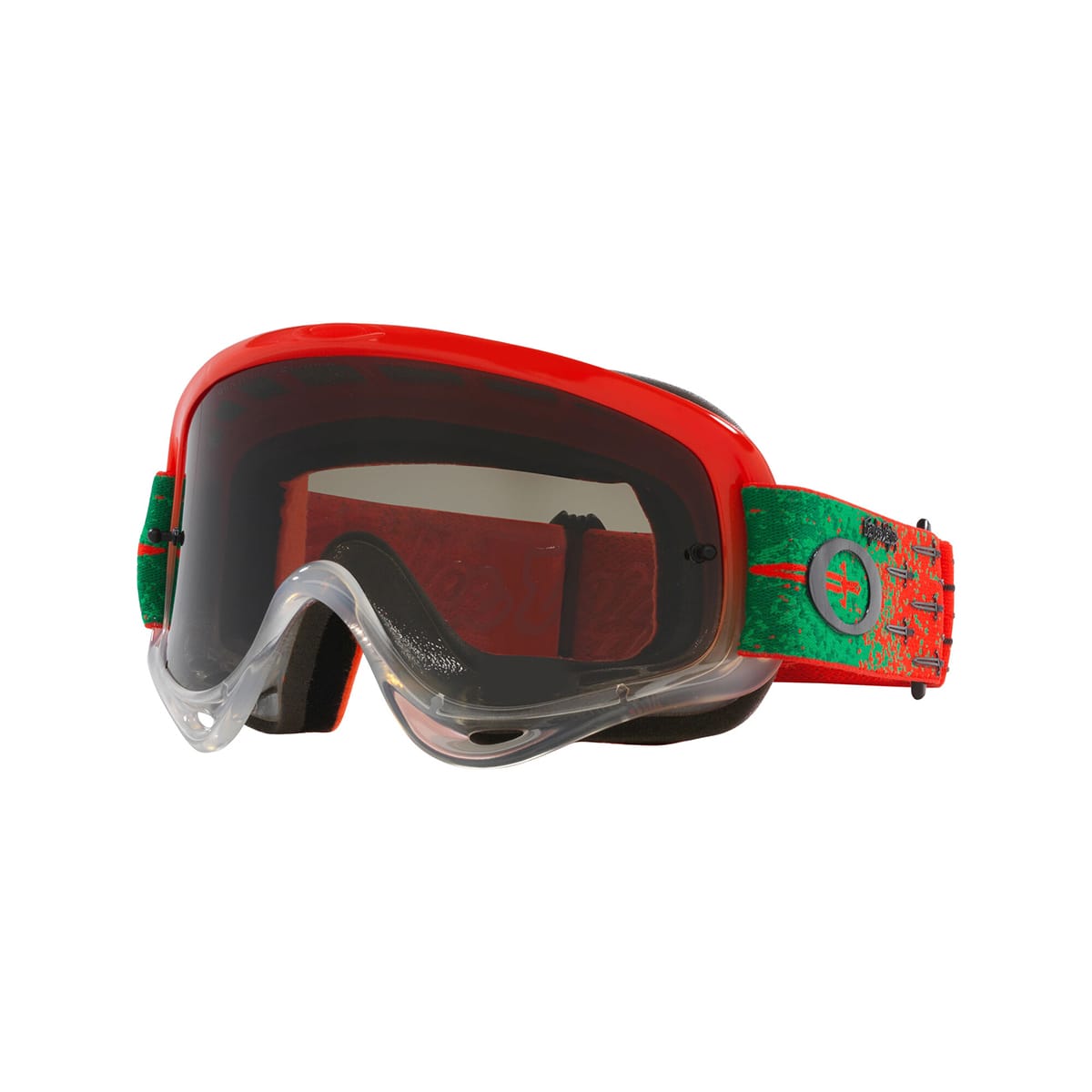 Masque OAKLEY O Frame MX TLD Carrack Orange Ecran Gris Foncé OO7029-77