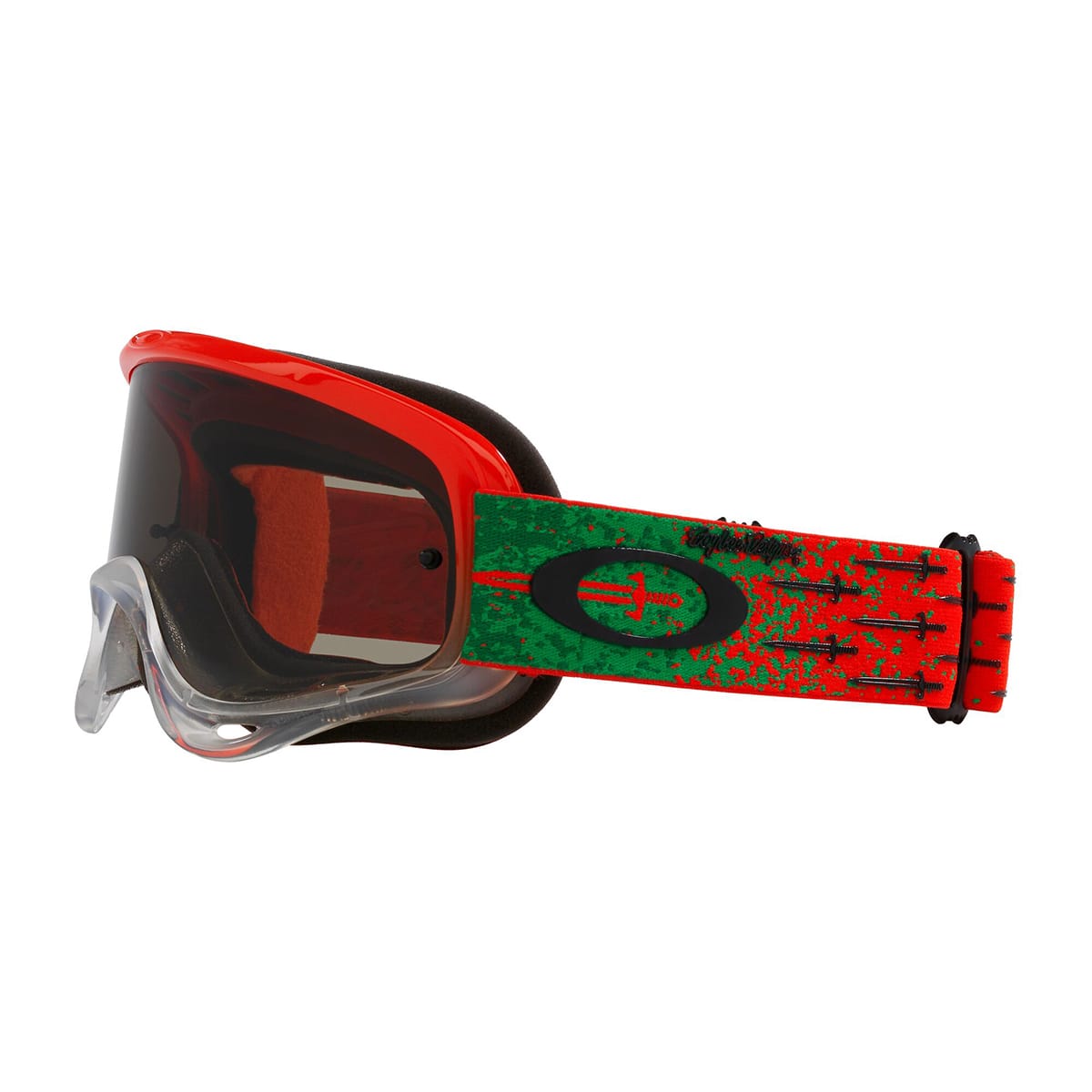 Masque OAKLEY O Frame MX TLD Carrack Orange Ecran Gris Foncé OO7029-77