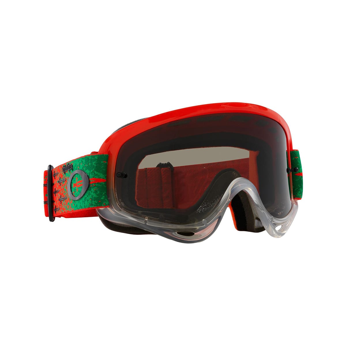 Masque OAKLEY O Frame MX TLD Carrack Orange Ecran Gris Foncé OO7029-77