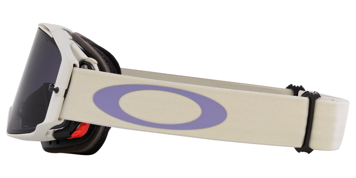 Masque OAKLEY AIRBRAKE MTB Gris Violet Écran Dark Grey - OO7107-18