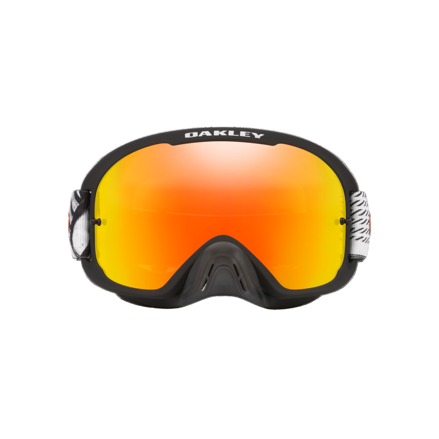 Masque OAKLEY O Frame Pro 2.0 MX Noir/Blanc Écran Iridium Rouge