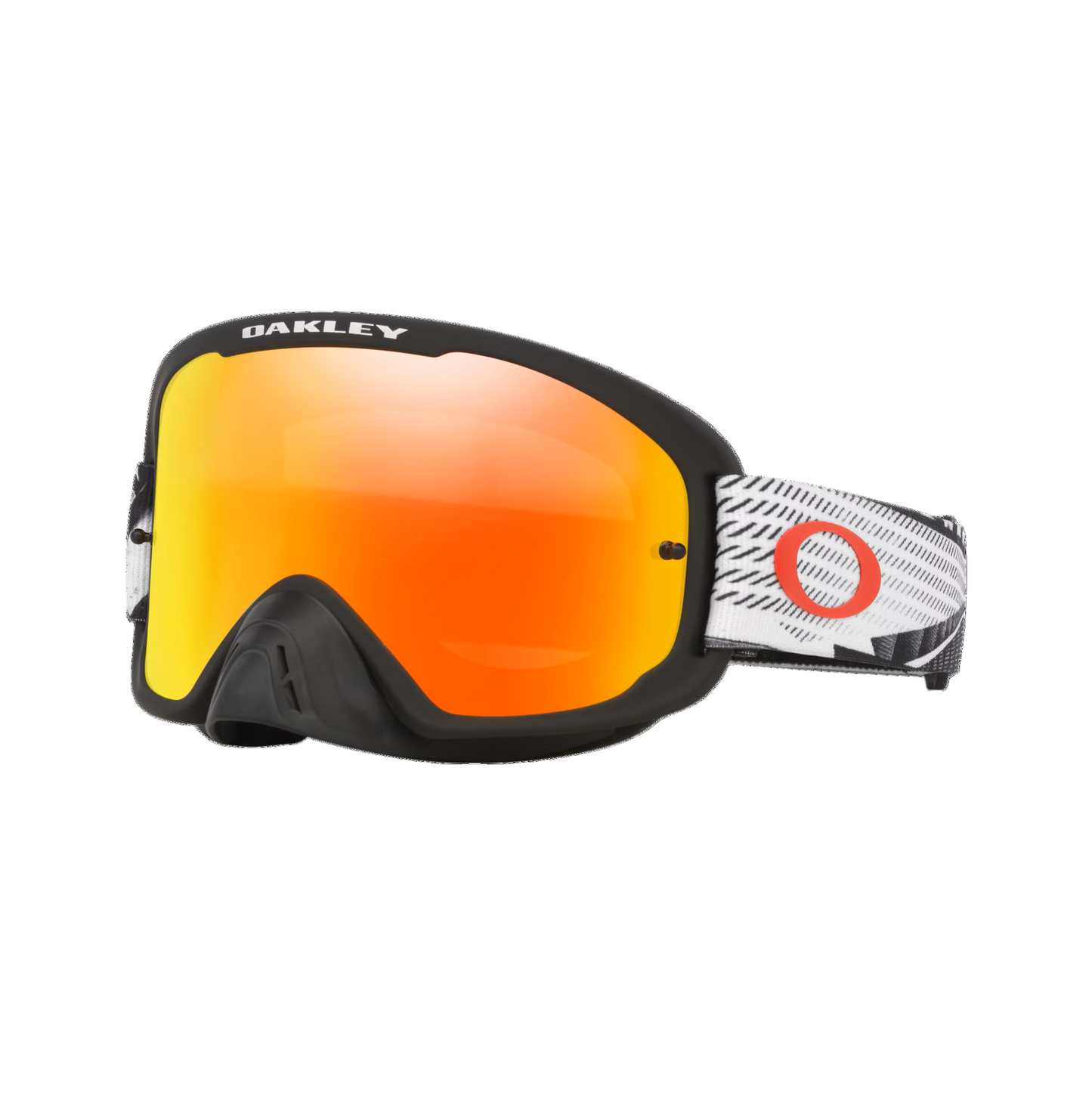 Masque OAKLEY O Frame Pro 2.0 MX Noir/Blanc Écran Iridium Rouge