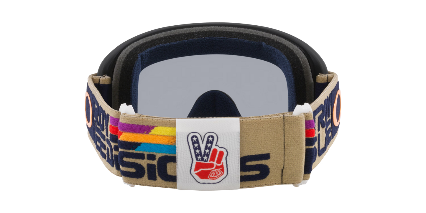 Masque OAKLEY O Frame Pro 2.0 MTB TROY LEE DESIGNS FUTURO Écran Light Grey - OO7117-2500