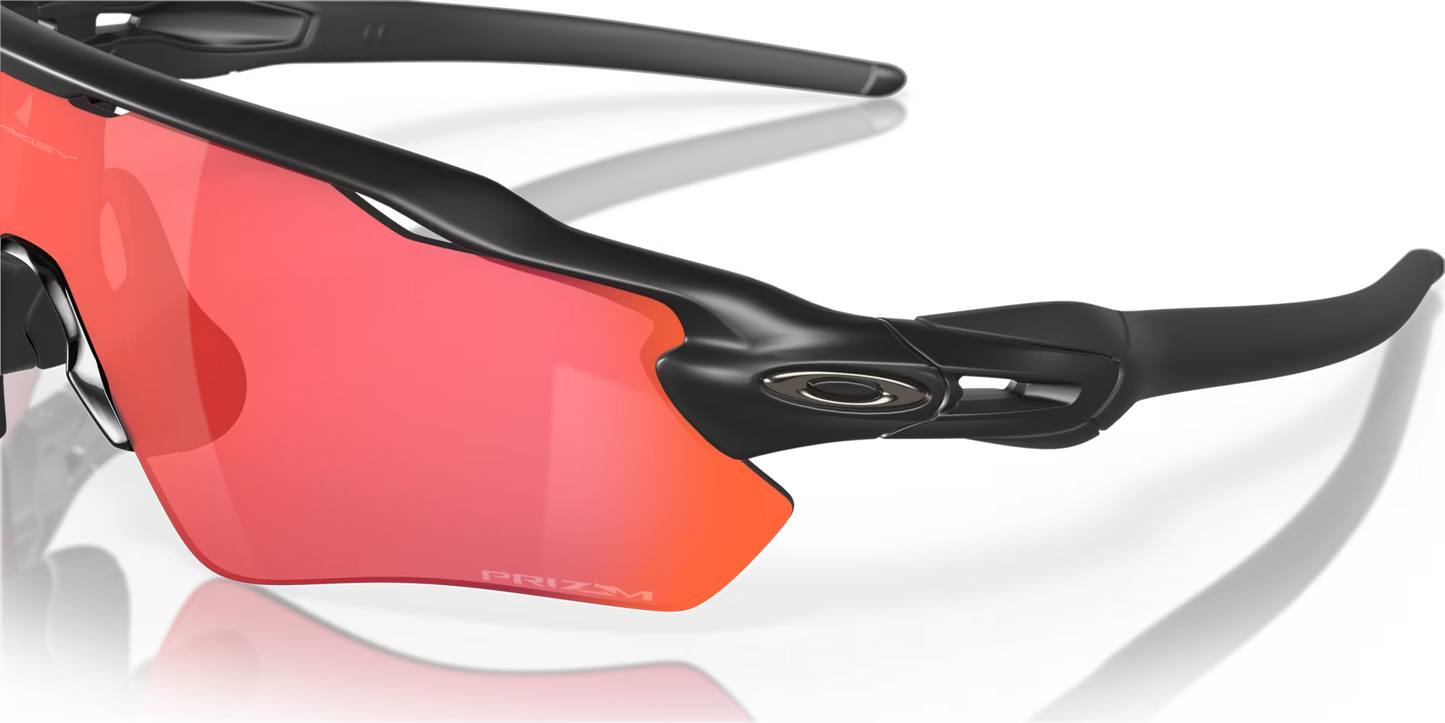 Lunettes OAKLEY RADAR EV PATH Matt Noir Verre Prizm Trail Torch - OO9208-9038