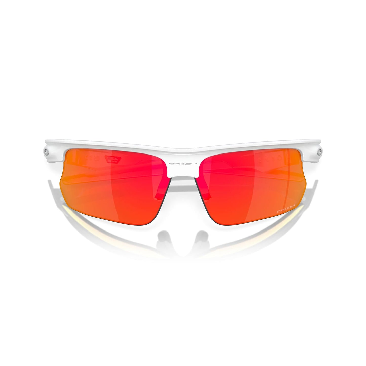 Lunettes OAKLEY BISPHAERA Blanc Prizm Ruby - 0OO9400-0368