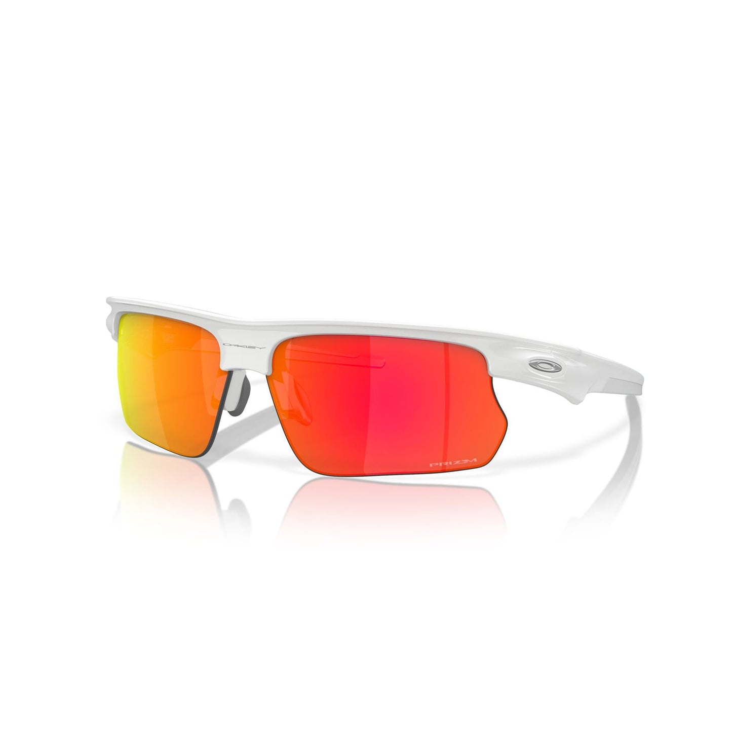 Lunettes OAKLEY BISPHAERA Blanc Prizm Ruby - 0OO9400-0368
