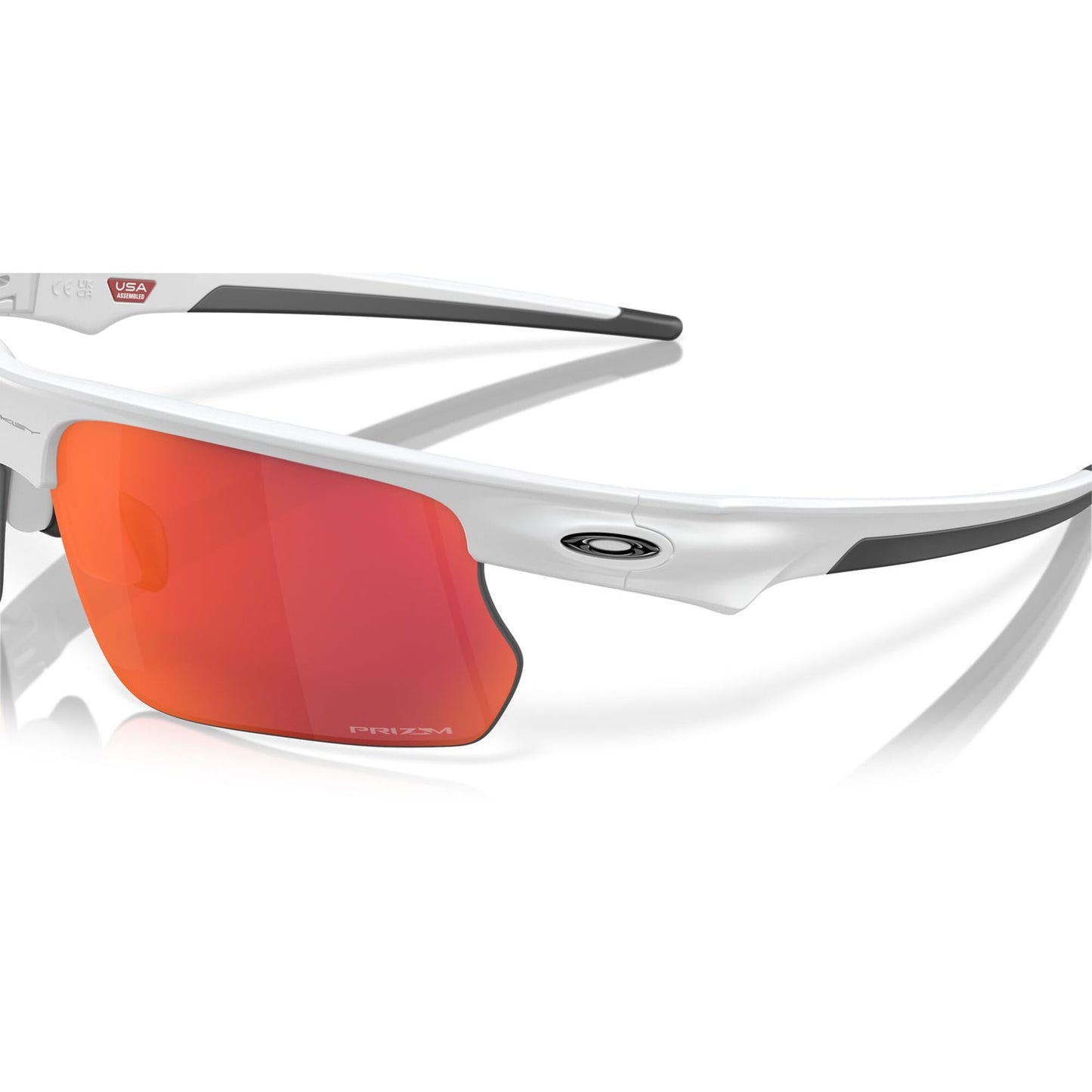 Lunettes OAKLEY BISPHAERA Blanc Matt Prizm Field - 0OO9400-1068
