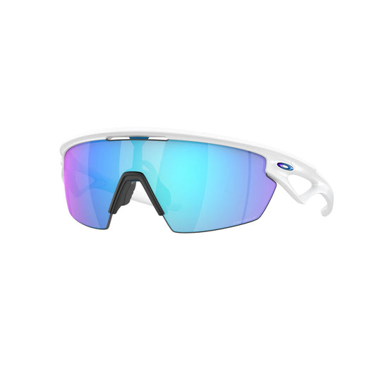Lunettes OAKLEY SPHAERA Blanc Matt Prizm Saphire Polarized - 0OO9403-0236