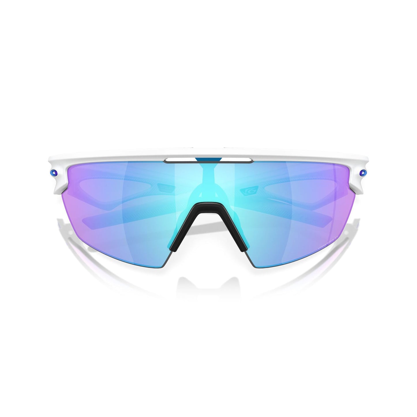 Lunettes OAKLEY SPHAERA Blanc Matt Prizm Saphire Polarized - 0OO9403-0236