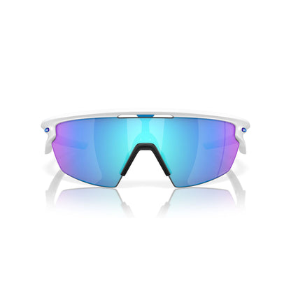 Lunettes OAKLEY SPHAERA Blanc Matt Prizm Sapphire Polarized - 0OO9403-0236