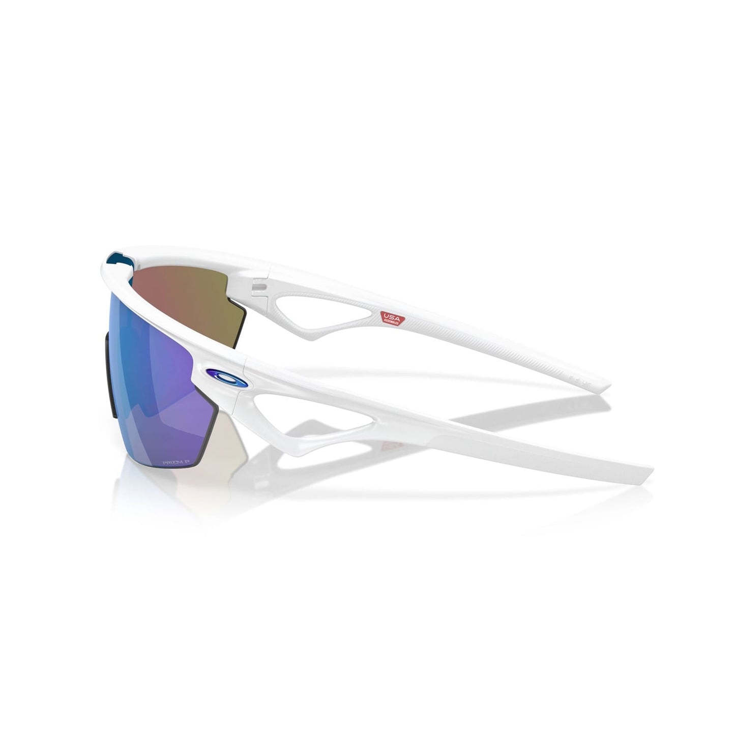 Lunettes OAKLEY SPHAERA Blanc Matt Prizm Saphire Polarized - 0OO9403-0236