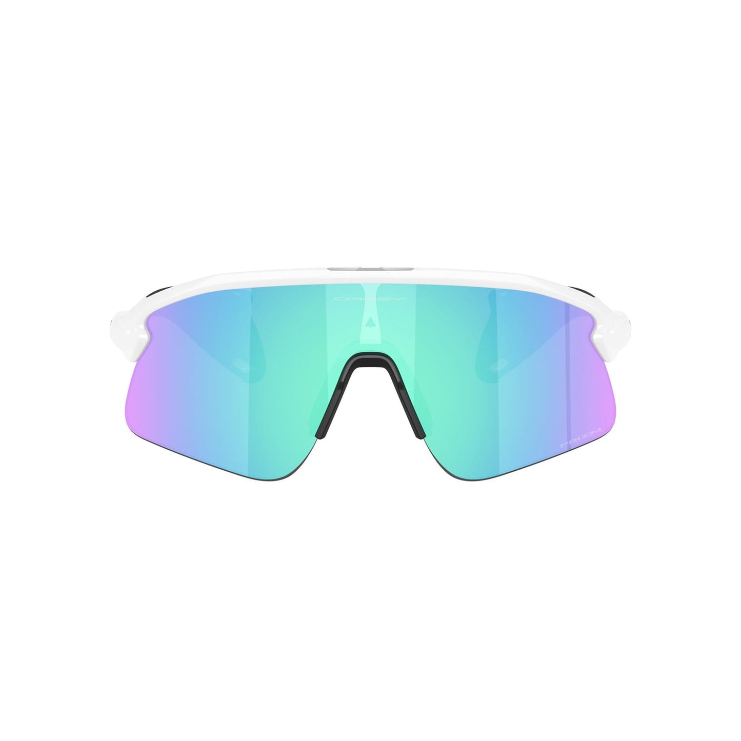 Lunettes OAKLEY STUNT DEVIL Blanc Matt Prizm Saphire