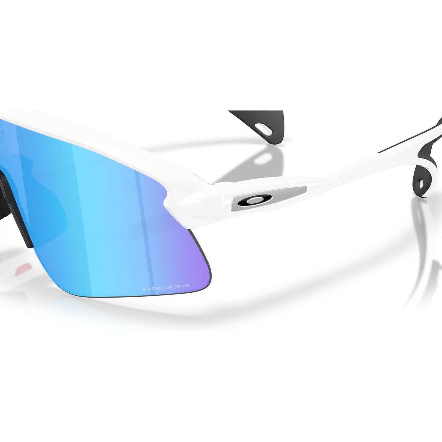 Lunettes OAKLEY STUNT DEVIL Blanc Matt Prizm Saphire