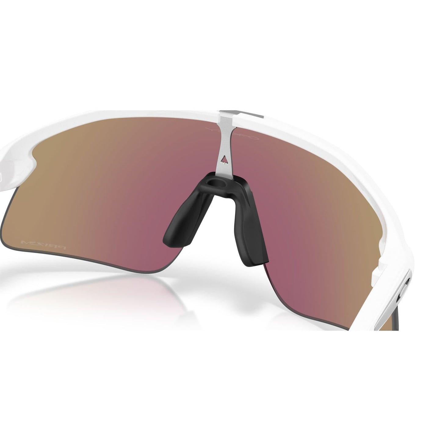 Lunettes OAKLEY STUNT DEVIL Blanc Matt Prizm Saphire