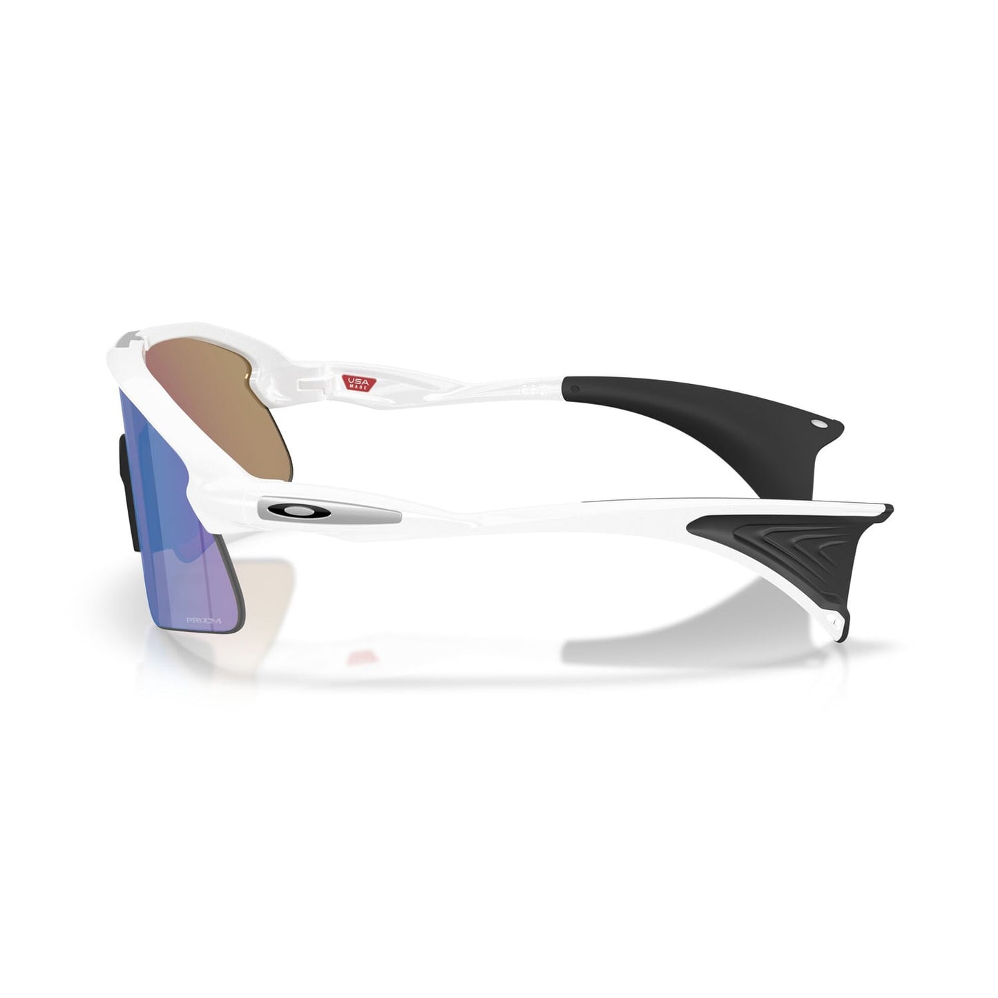 Lunettes OAKLEY STUNT DEVIL Blanc Matt Prizm Saphire