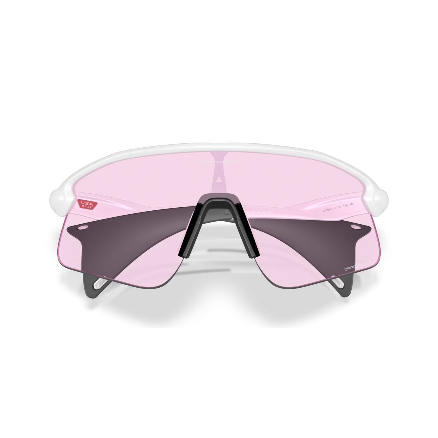 Lunettes OAKLEY STUNT DEVIL Blanc Matt Prizm Low Light