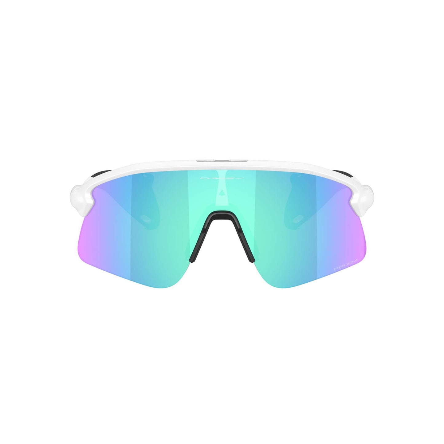 Lunettes OAKLEY STUNT DEVIL S Blanc Matt Prizm Saphire
