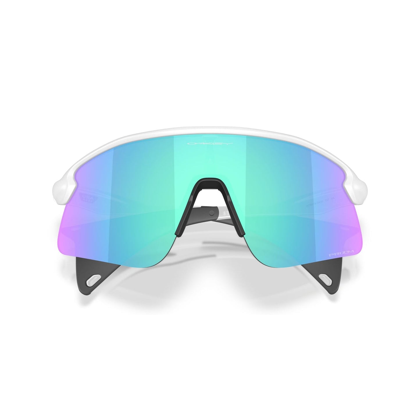 Lunettes OAKLEY STUNT DEVIL S Blanc Matt Prizm Saphire