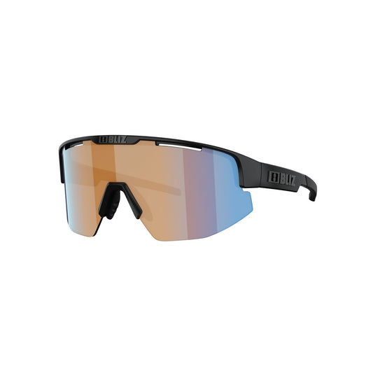 Lunettes BLIZ MATRIX SMALL Noir Matt Ecran Orange