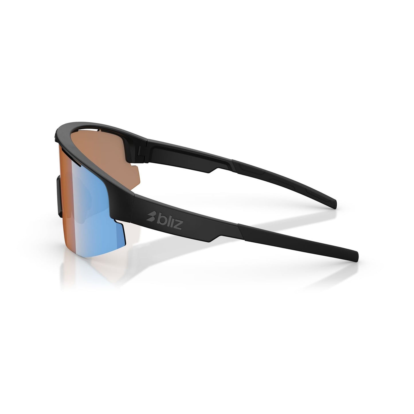 Lunettes BLIZ MATRIX SMALL Noir Matt Ecran Orange