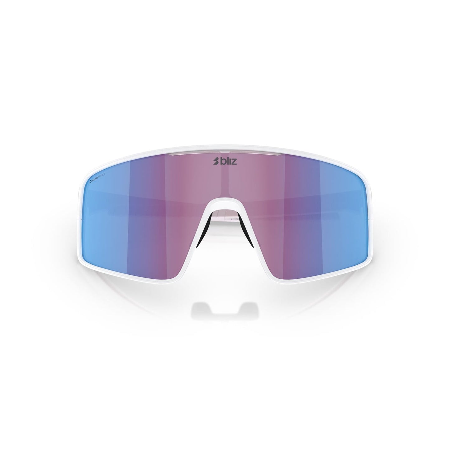 Lunettes BLIZ P001 Blanc Ecran Rose Violet Bleu Iridium
