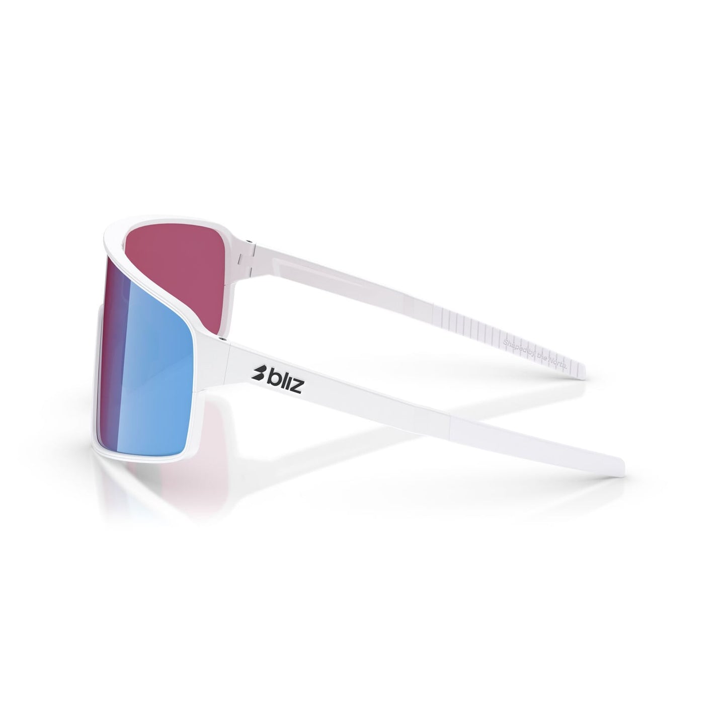 Lunettes BLIZ P001 Blanc Ecran Rose Violet Bleu Iridium
