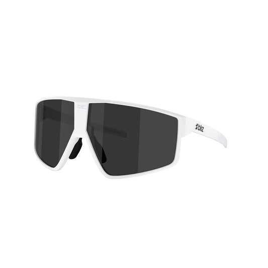 Lunettes BLIZ P002 S Blanc Matt Ecran Gris Fumé