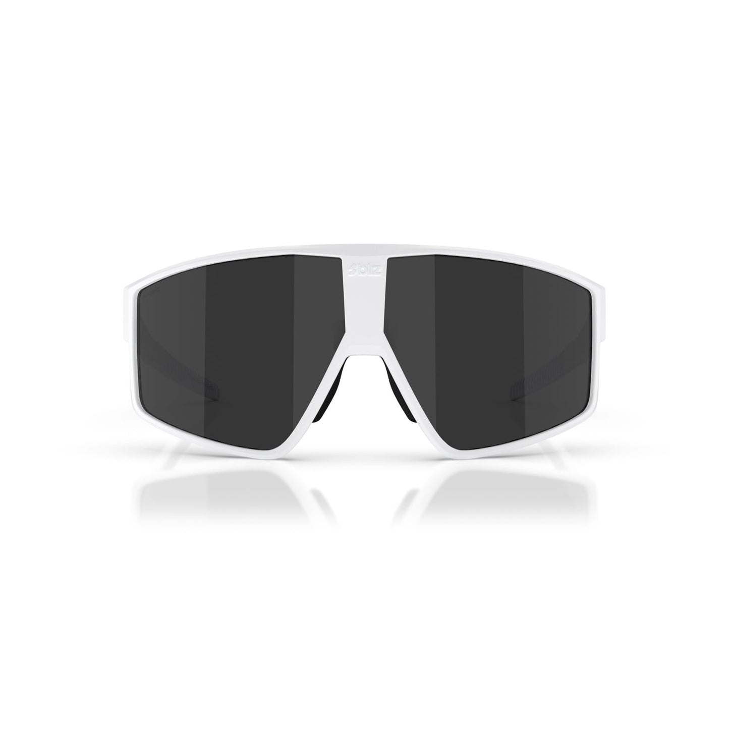 Lunettes BLIZ P002 S Blanc Matt Ecran Gris Fumé