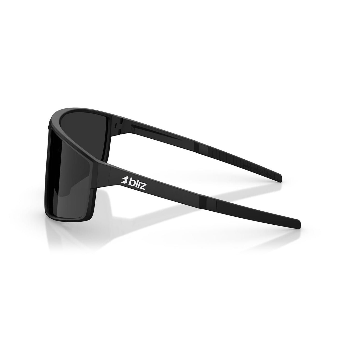 Lunettes BLIZ P002 S Noir Matt Ecran Gris Fumé