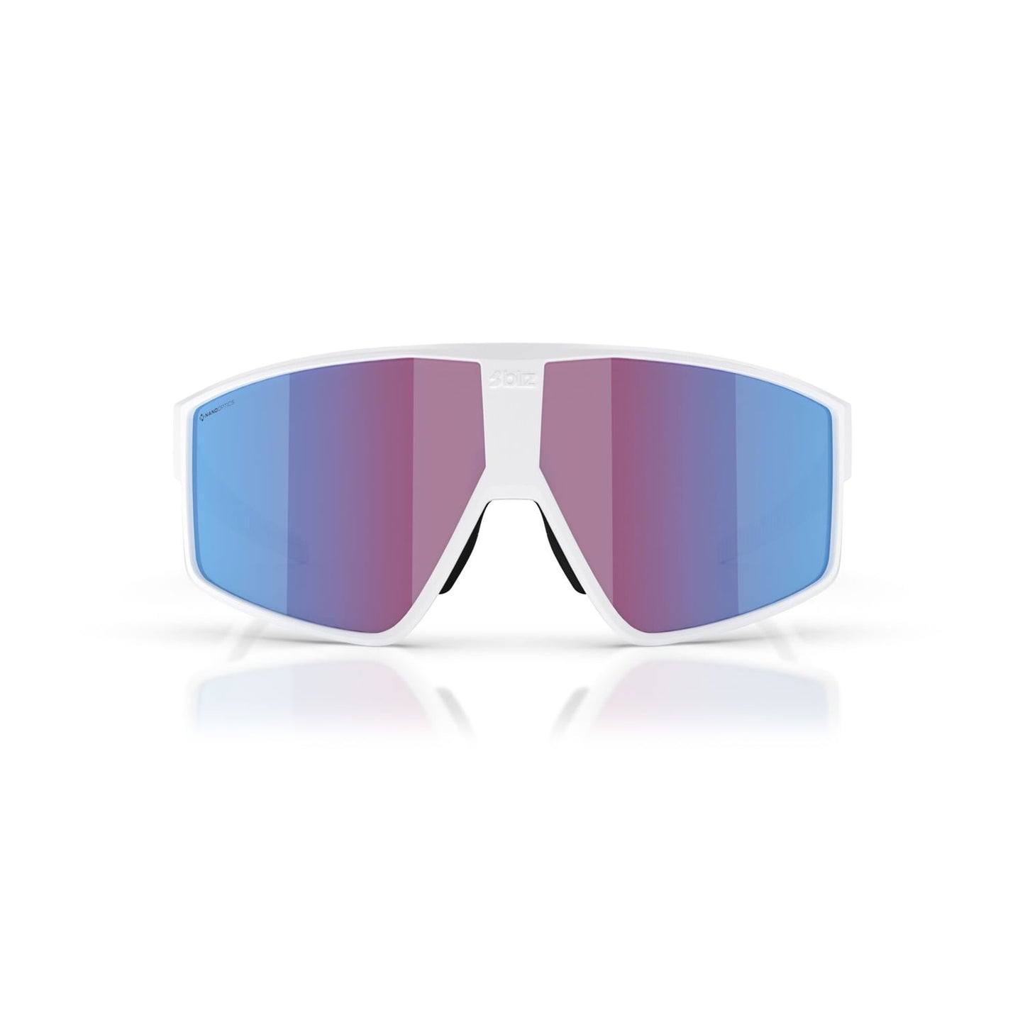 Lunettes BLIZ P002 Blanc Ecran Rose Violet Bleu Iridium