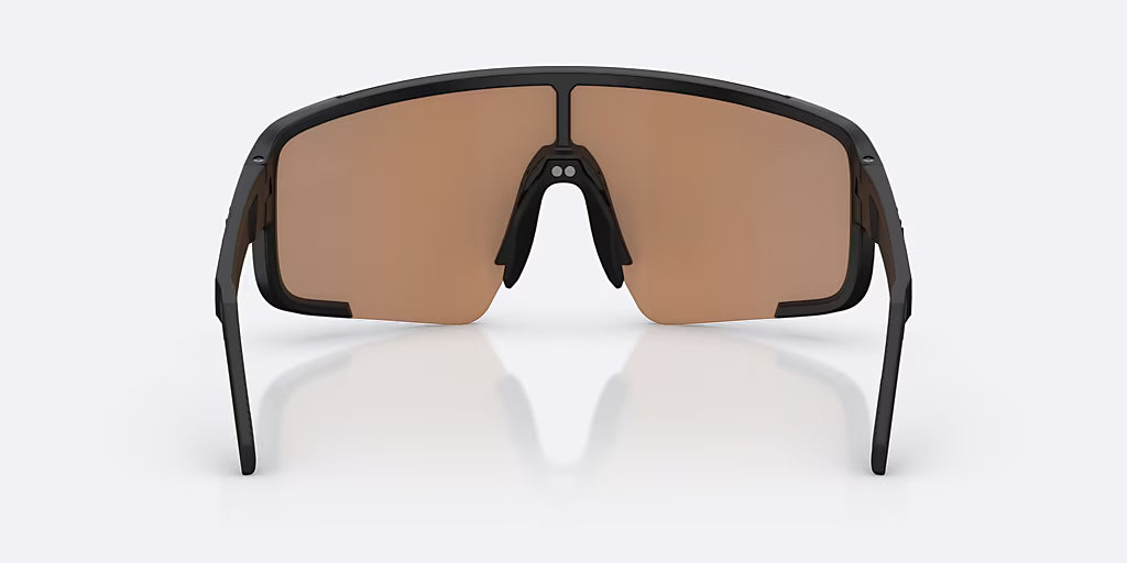 Lunettes BLIZ P003 Noir Matt Verre Coral/Orange Bleu Iridium