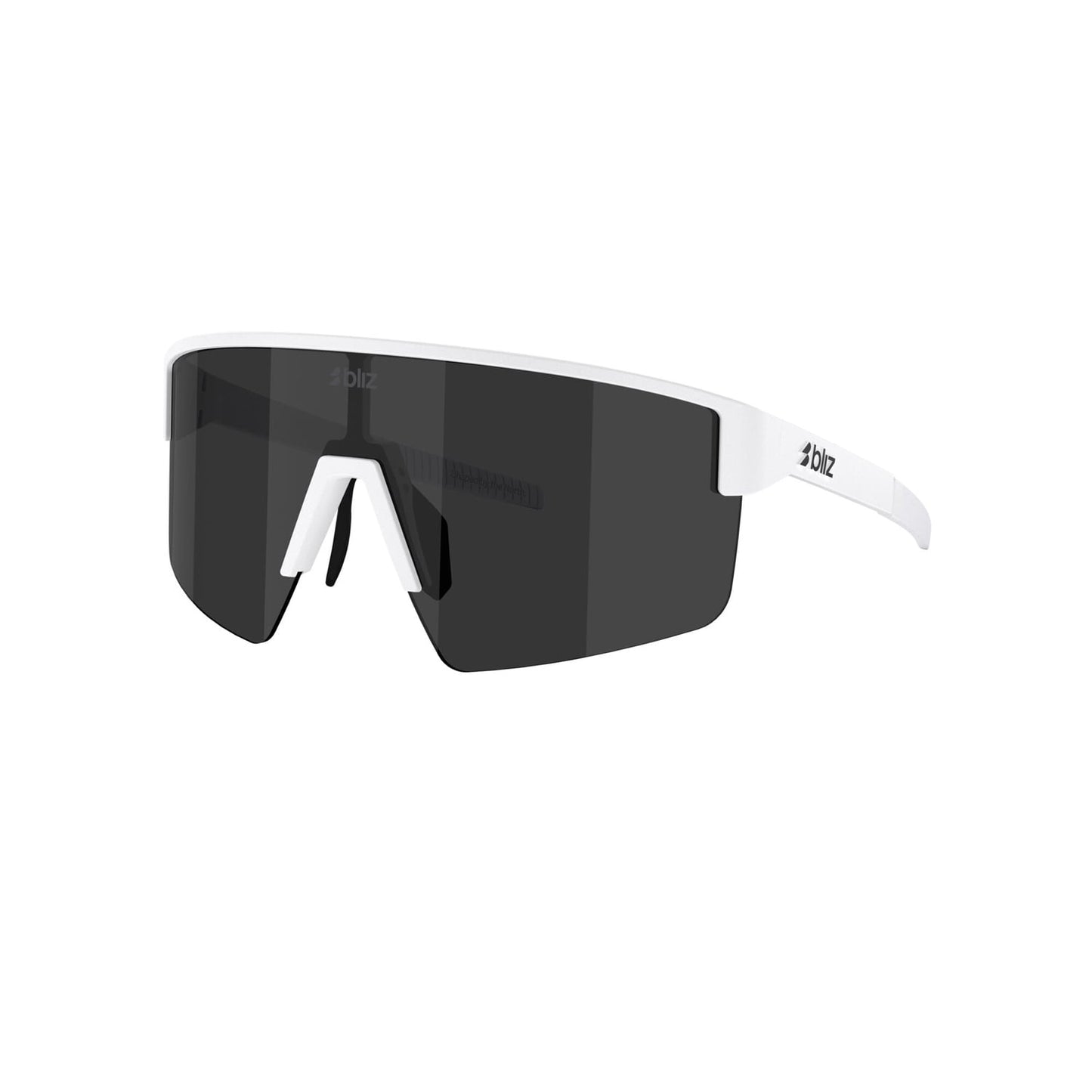 Lunettes BLIZ P004 Blanc Matt Verre Smoke