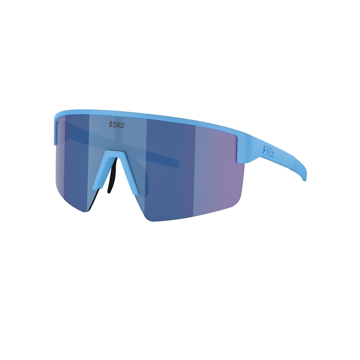 Lunettes BLIZ P004 Bleu Matt Verre Blue Mirror