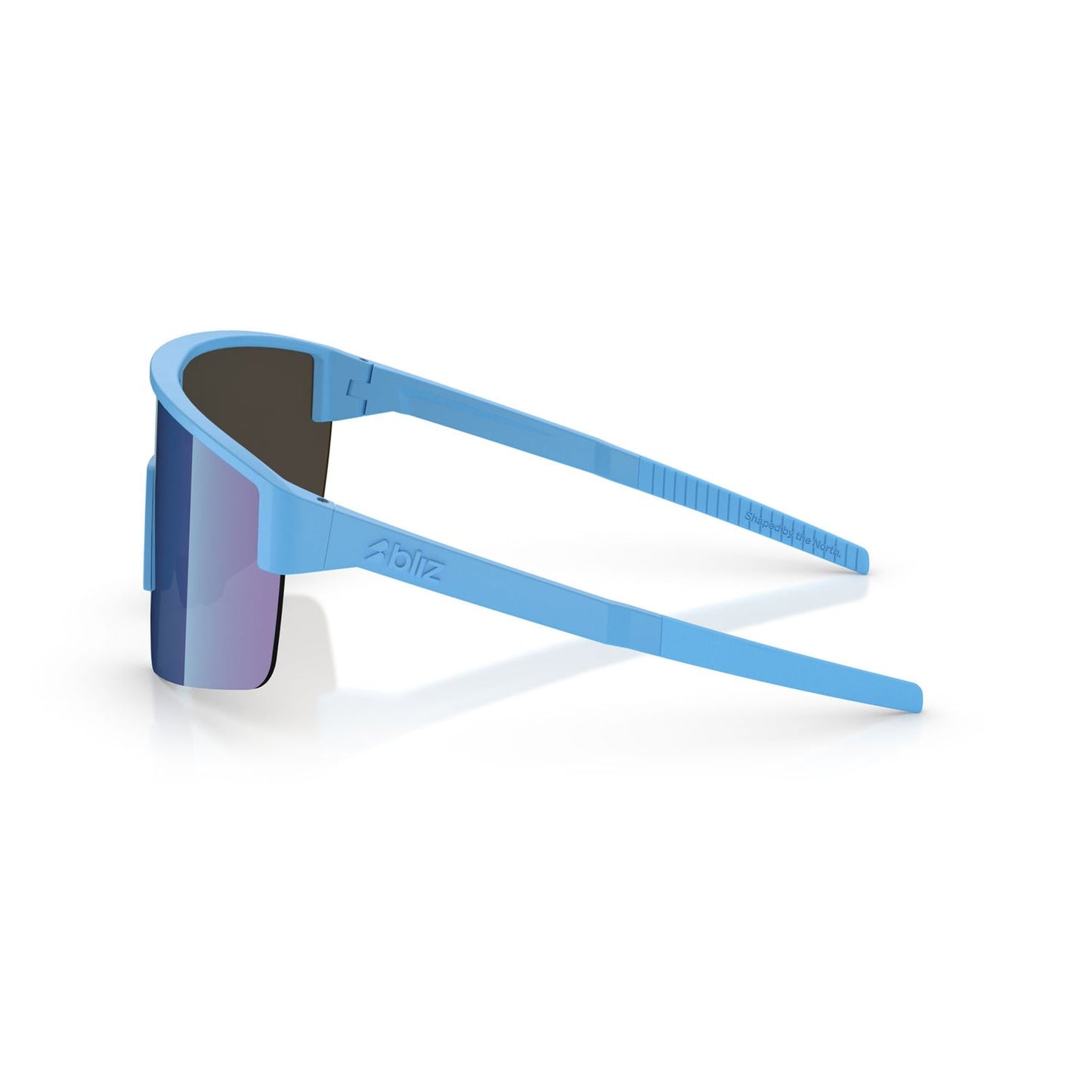 Lunettes BLIZ P004 Bleu Matt Verre Blue Mirror