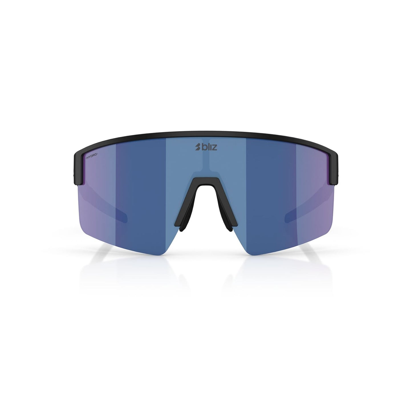 Lunettes BLIZ P004 Noir Matt Verre Blue Mirror