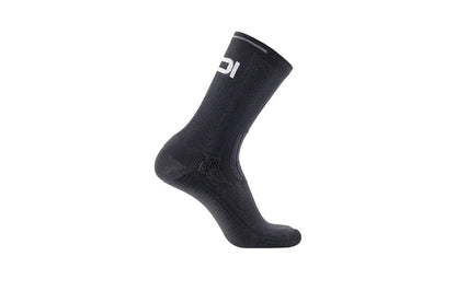 Chaussettes vélo Sidi Visibilis noires, vue de l'autre profil