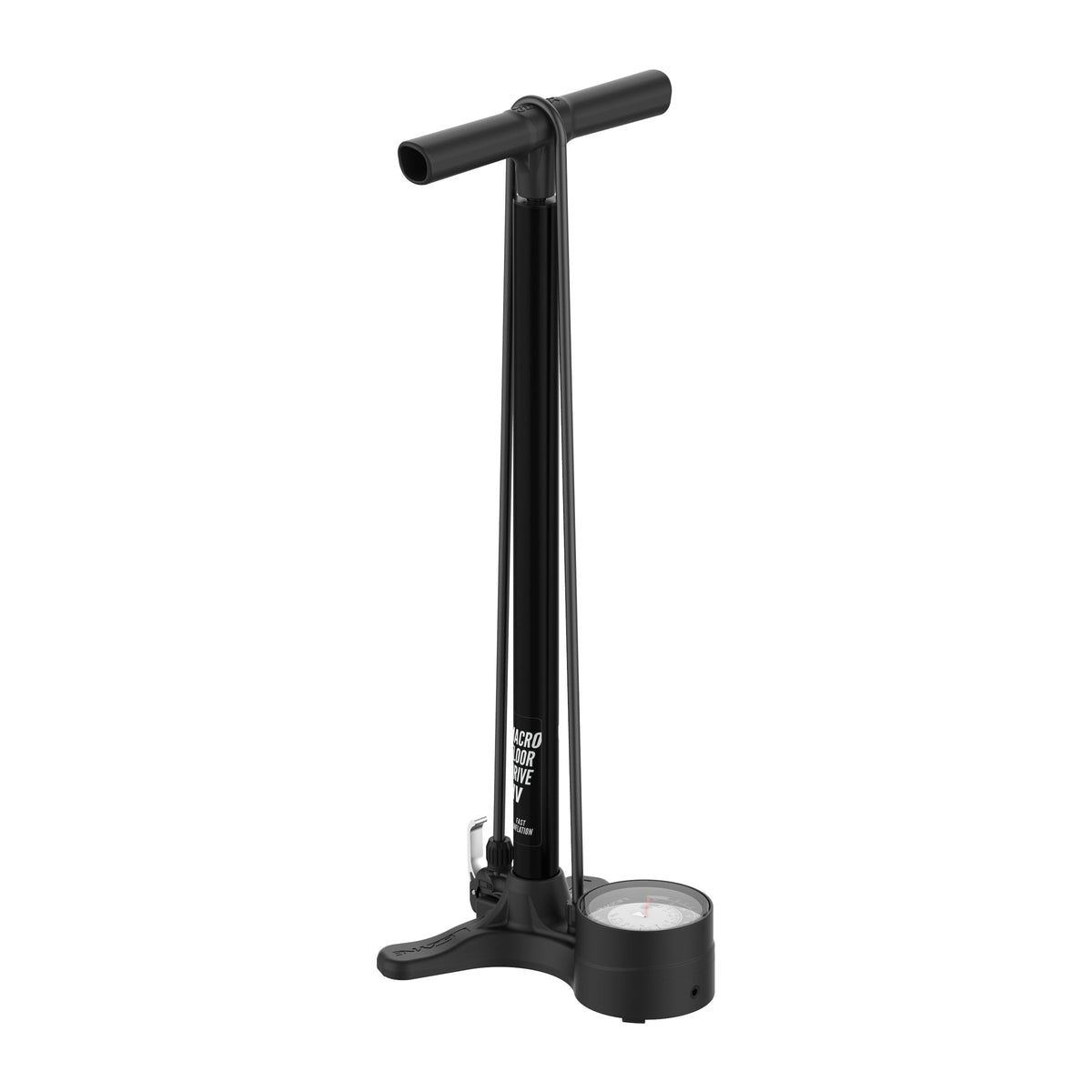 Pompe à Pied LEZYNE MACRO HV FLOOR DRIVE DV Noir