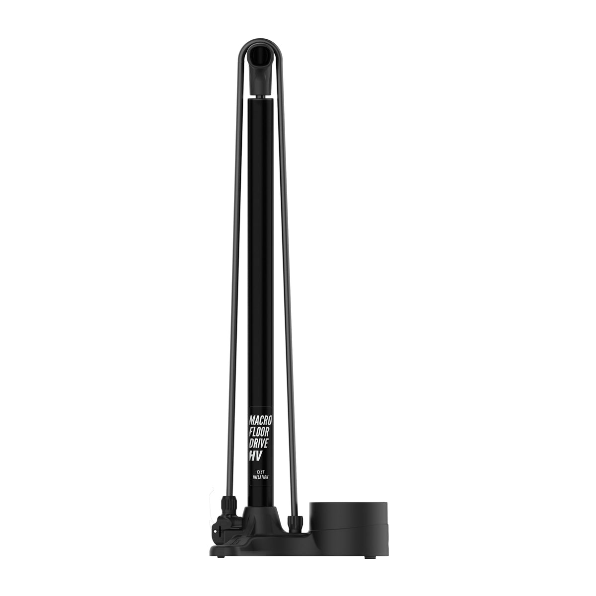 Pompe à Pied LEZYNE MACRO HV FLOOR DRIVE DV Noir