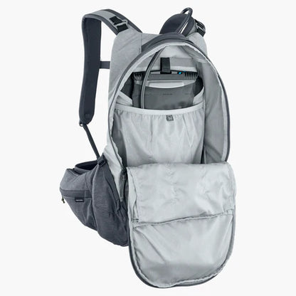 Sac à Dos avec Dorsale EVOC TRAIL PRO 16L Gris