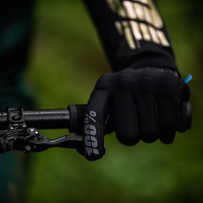 Gants 100% COGNITO SMART SHOCK Noir