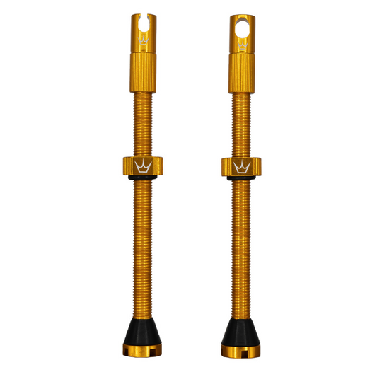 Valves Tubeless PEATY'S x Chris King MK2 Presta 80 mm (x2) Or