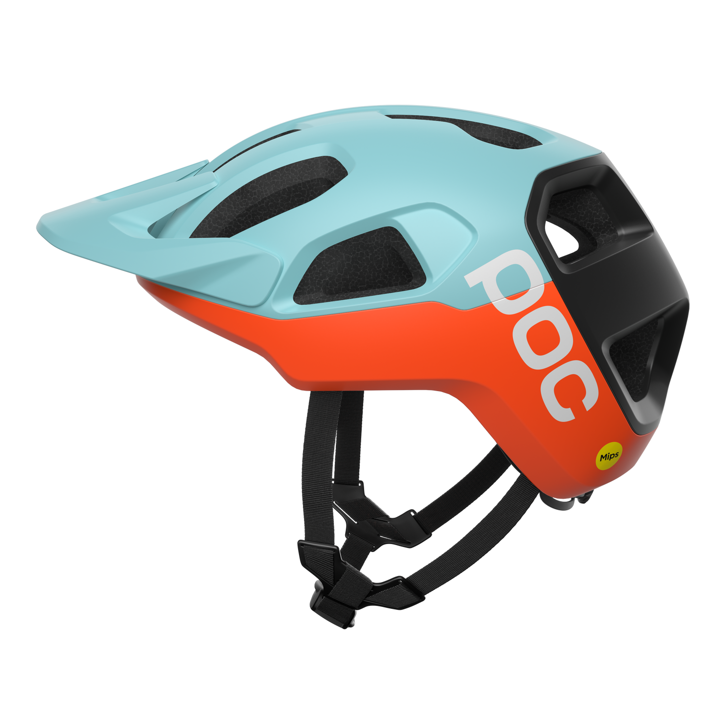 Casque VTT POC CULARIS Bleu/Orange Matt