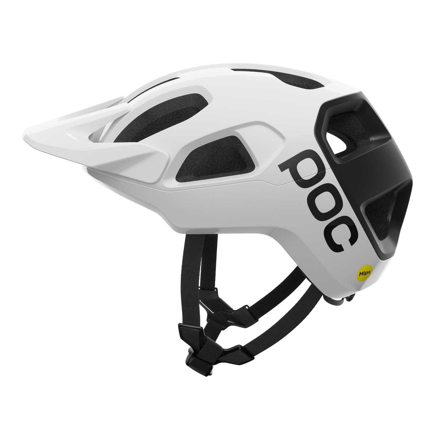 Casque VTT POC CULARIS Blanc/Noir Matt Logo
